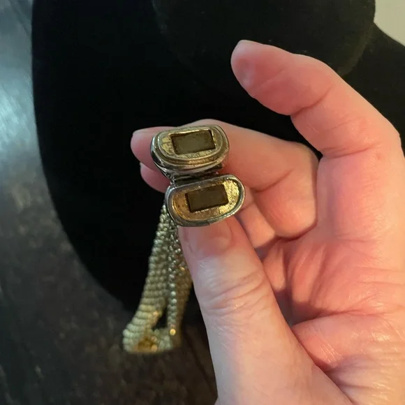 Vintage Mesh Gold-tone Choker - Picture 3 of 4